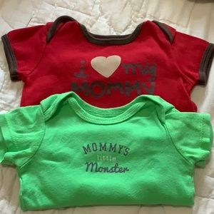 Set of 2 Mommy’s Onesies